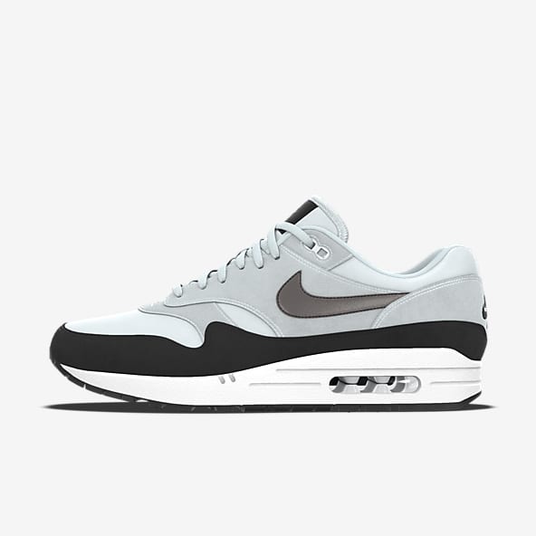 Schwarz Air Max 1 Schuhe. Nike DE